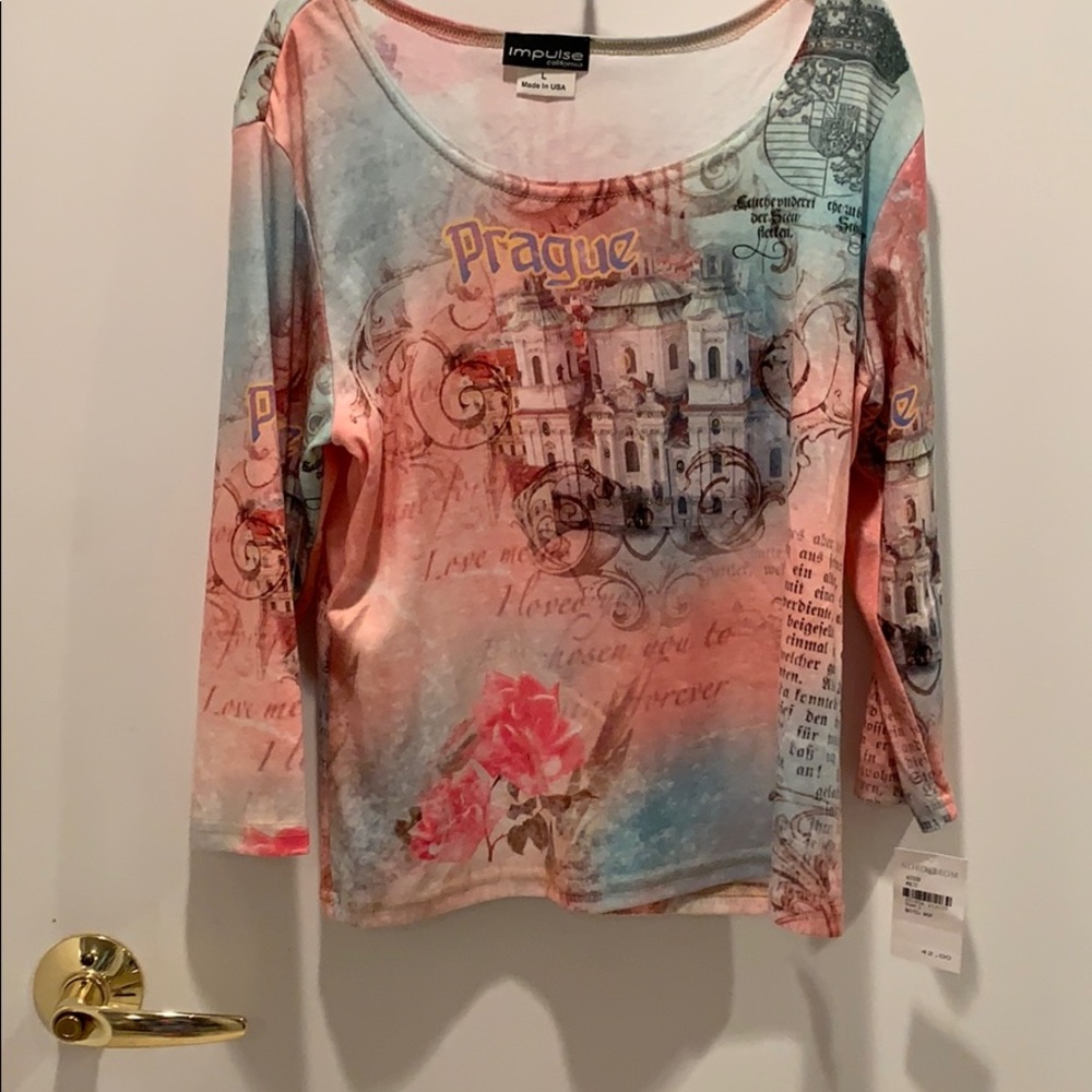 Impulse cute long sleeve top